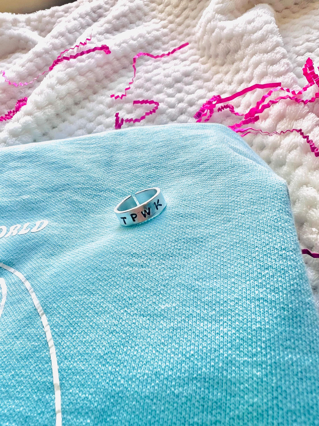TPWK RINGS | stamped rings | adjustable rings | Harry styles | ring | treat people with kindness | Harry styles ring | one direction | gift