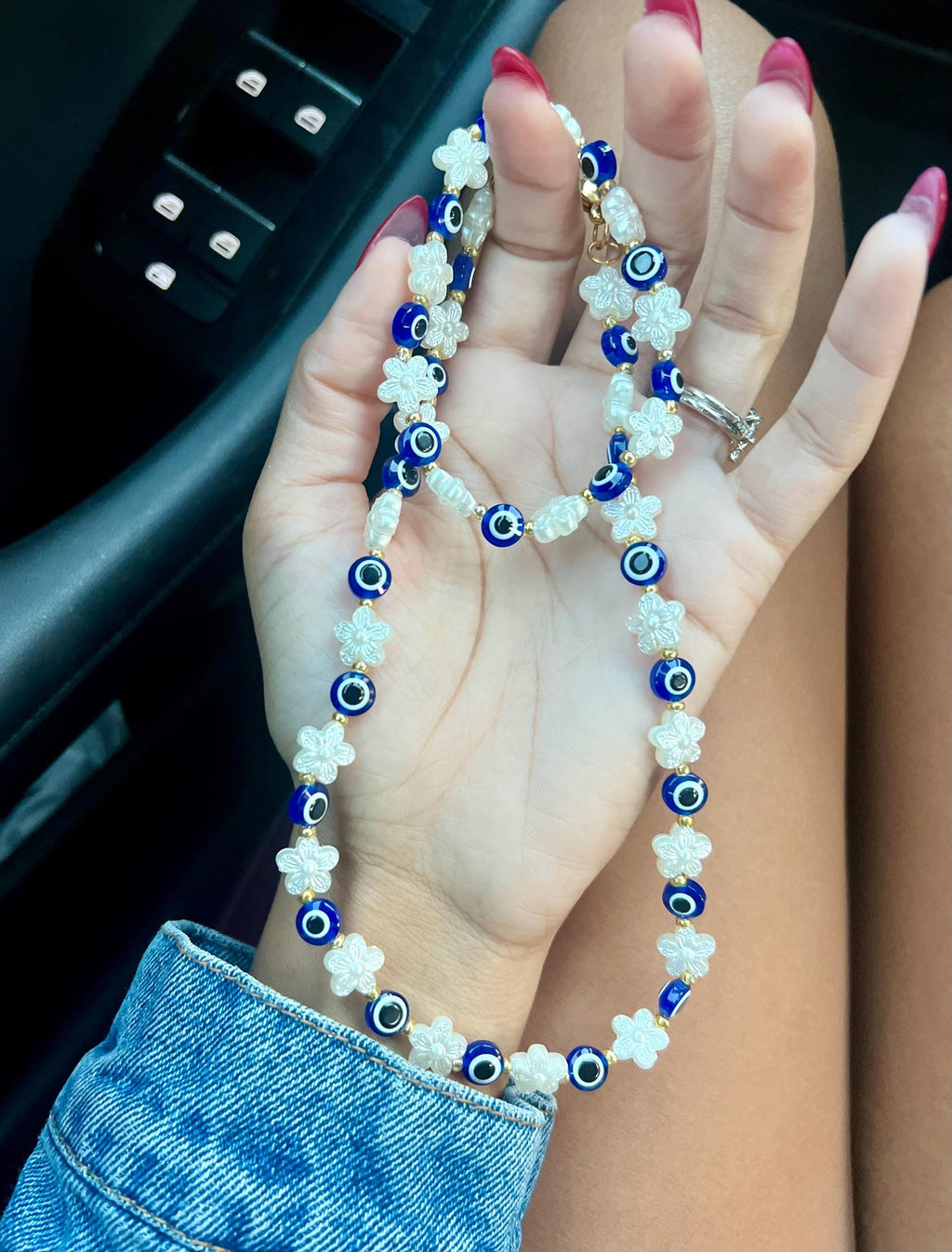 evil eye bracelet and necklace | jewelry set | evil eye jewelry | evil eye necklace | evil eye bracelet | gift sets | gift ideas | valentine