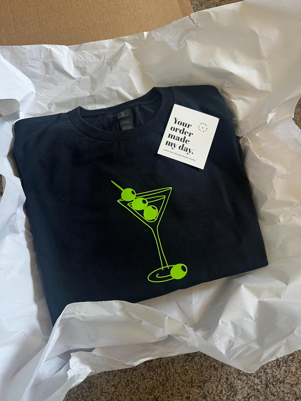 martini baby tee | Black baby tee | martini | martini shirt | gifts for martini lovers | tini time | martini obsessed |