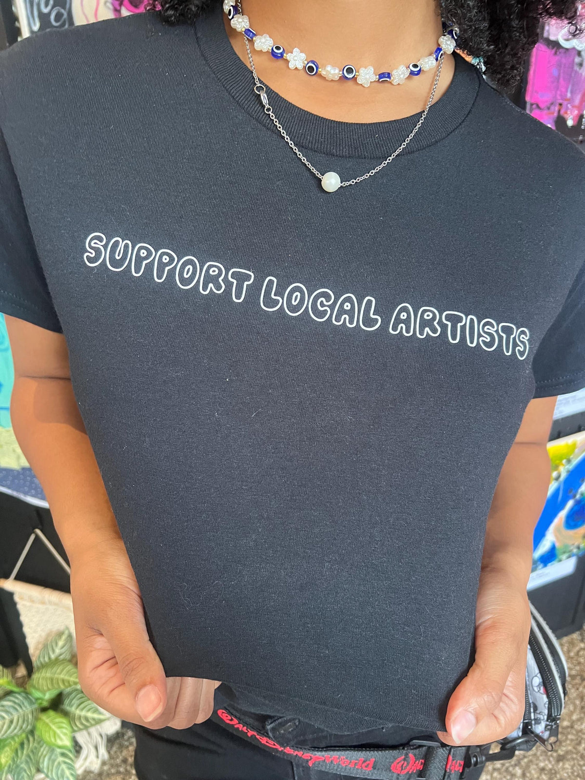support local artists baby tee | baby tee| artists shirt | support small business short | art market shirt | support artists shirt | gifts