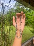 Mother Earth necklace | beaded necklace | beaded choker | crystal necklace | beaded crystal | gift ideas for crystal lover | earthy jewelry